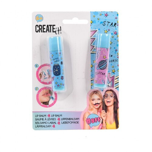 Create it! Lip Balm Best Friends Παιδικό Μακιγιάζ (Διάφορα Σχέδια) 2τμχ