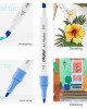 Ohuhu Oahu Alcohol Art Markers Σετ Μαρκαδόρων 48 χρωμάτων Fine & Chisel Ohuhu Oahu Alcohol Art Markers Σετ Μαρκαδόρων 48 χρωμάτων Fine & Chisel