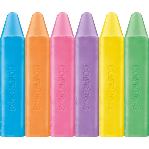 Κιμωλίες Maped Color'Peps Χρωματιστές Πακέτο 6 Τεμαχίων Κιμωλίες Maped Color'Peps Χρωματιστές Πακέτο 6 Τεμαχίων