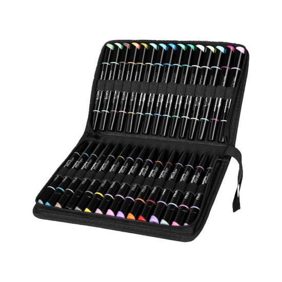 Ohuhu Acrylic Markers Σετ 30 Ανεξίτηλων Ακρυλικών Μαρκαδόρων Διπλής Μύτης Ohuhu Acrylic Markers Σετ 30 Ανεξίτηλων Ακρυλικών Μαρκαδόρων Διπλής Μύτης