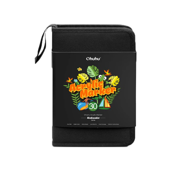 Ohuhu Acrylic Markers Σετ 30 Ανεξίτηλων Ακρυλικών Μαρκαδόρων Διπλής Μύτης Ohuhu Acrylic Markers Σετ 30 Ανεξίτηλων Ακρυλικών Μαρκαδόρων Διπλής Μύτης