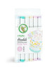 Ohuhu Honolulu Alcohol Art Markers Σετ 6 Pastel Χρωμάτων Brush & Chisel Ohuhu Honolulu Alcohol Art Markers Σετ 6 Pastel Χρωμάτων Brush & Chisel