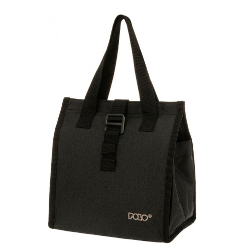 Polo Ισοθερμικό Τσαντάκι Φαγητού Χειρός Μαύρο Polo Ισοθερμικό Τσαντάκι Φαγητού Χειρός Μαύρο