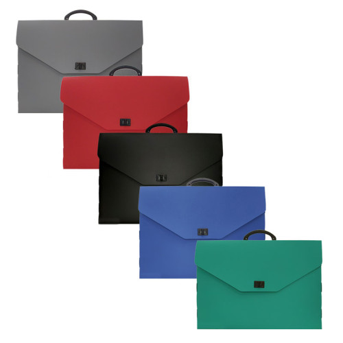 ΤΣΑΝΤΑ ΠΛΑΣΤΙΚΗ PP 33Χ45Χ5CM ΜΕ ΧΕΡΟΥΛΙ