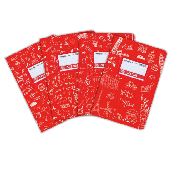 Τετράδιο Doodles Special 50 Φύλλων Τετράδιο Doodles Special 50 Φύλλων