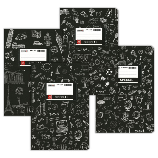 Τετράδιο Doodles Special 50 Φύλλων Τετράδιο Doodles Special 50 Φύλλων