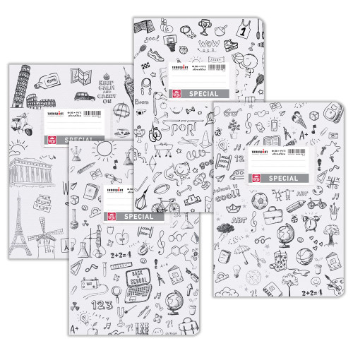 Τετράδιο Doodles Special 50 Φύλλων Τετράδιο Doodles Special 50 Φύλλων