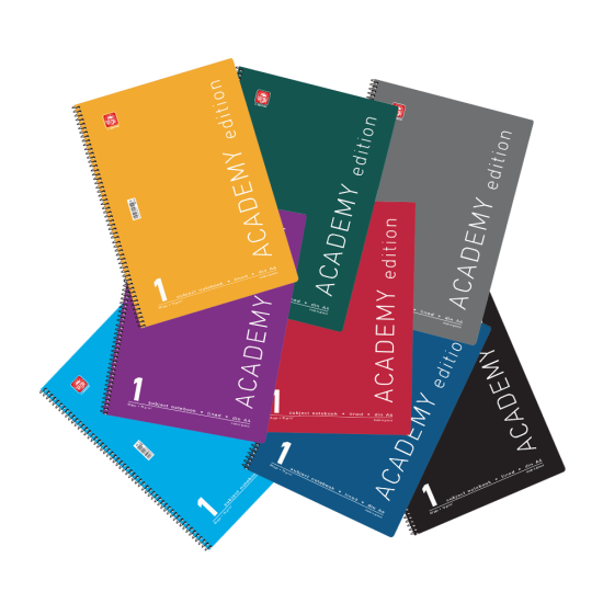 Τετράδιο Σπιράλ 2 Θεμάτων Β5 Academy Typotrust Τετράδιο Σπιράλ 2 Θεμάτων Β5 Academy Typotrust