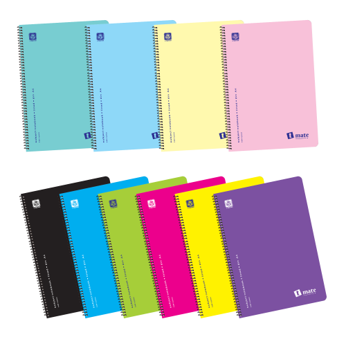 T-Mate Τετράδιο Σπιράλ Β5 2 θεμάτων T-Mate Τετράδιο Σπιράλ Β5 2 θεμάτων