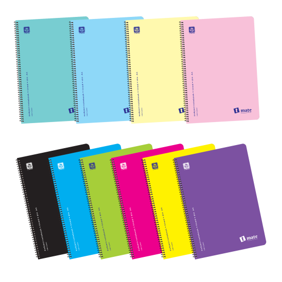 T-Mate Τετράδιο Σπιράλ Β5 2 θεμάτων