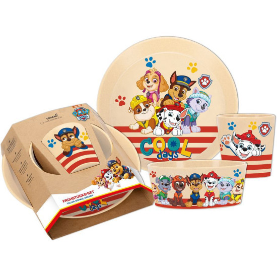 Koziol Σετ Φαγητού " Paw Patrol" Organic Μπέζ 3τμχ Koziol Σετ Φαγητού " Paw Patrol" Organic Μπέζ 3τμχ