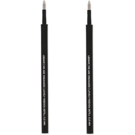 Legami Milano Lovely Friends Ανταλλακτικό Μελάνι για Στυλό σε Μαύρο χρώμα 2τμχ