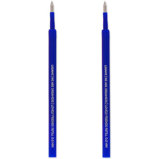 Legami Milano Lovely Friends Ανταλλακτικό Μελάνι για Στυλό σε Μπλε χρώμα 2τμχ