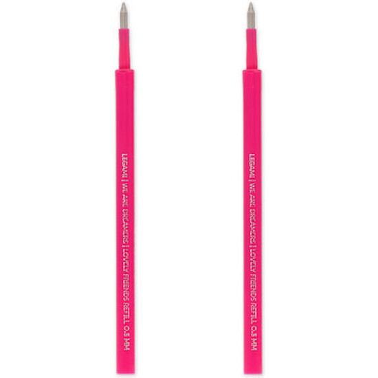 Legami Milano Lovely Friends Ανταλλακτικό Μελάνι για Στυλό σε Ροζ χρώμα 2τμχ