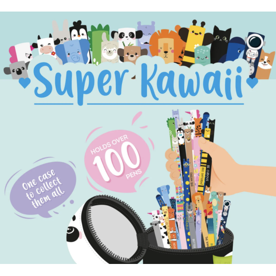 Επιτραπέζια Μολυβοθήκη/κασετίνα - Super Kawaii Panda - Legami  SKA0001