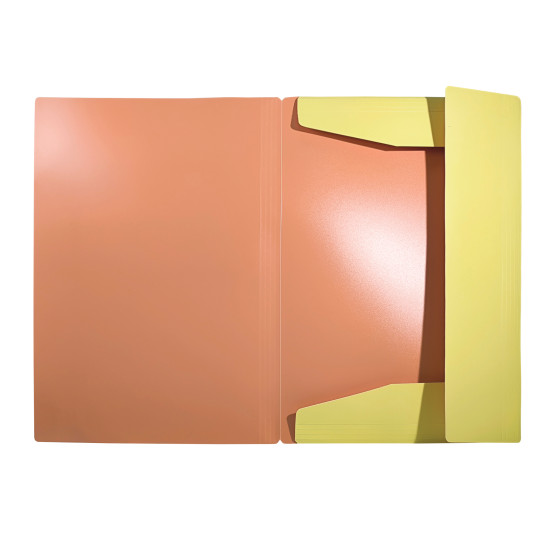 Double Ντοσιέ λάστιχο ΠΑΣΤΕΛ 25x35