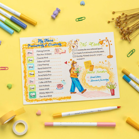 Ohuhu Σετ 80 Μαρκαδόρων με Βάση το Νερό Brush & Extra Fine Ohuhu Σετ 80 Μαρκαδόρων με Βάση το Νερό Brush & Extra Fine