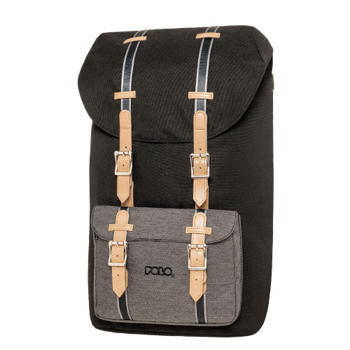 Σακίδιο πλάτης Polo Elmor μαύρο 902073-2022