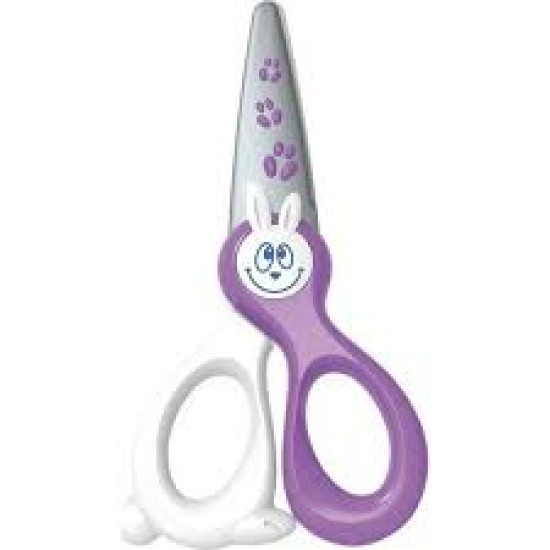 Ψαλίδι Προνηπιακό KidiCut 12cm Με Πλαστικές Λεπίδες