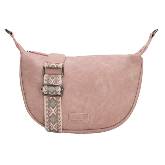 Τσάντα ώμου Beagles Moon Bag Malaga Απαλό ροζ Τσάντα ώμου Beagles Moon Bag Malaga Απαλό ροζ