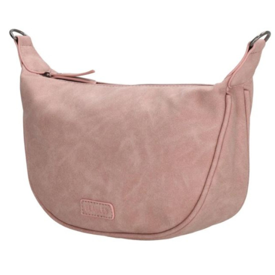 Τσάντα ώμου Beagles Moon Bag Malaga Απαλό ροζ