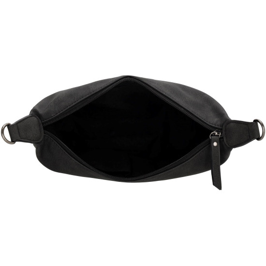 Τσάντα ώμου Beagles Moon Bag Malaga Μαύρη Τσάντα ώμου Beagles Moon Bag Malaga Μαύρη