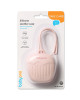 BabyOno: Θήκη πιπίλας σιλικόνης - Ροζ
