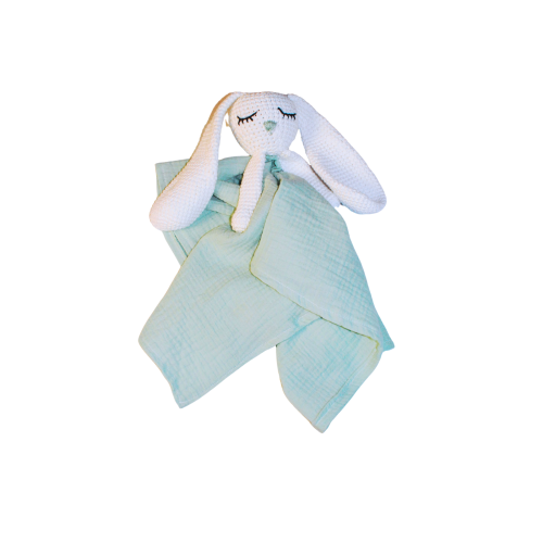 Πανάκι παρηγοριάς λαγός Με Μουσελίνα