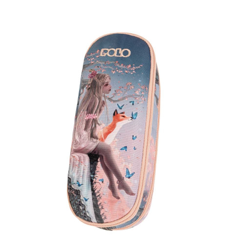 Polo Κασετίνα Βαρελάκι Διπλή Maxxi 8355 Girl Polo Κασετίνα Βαρελάκι Διπλή Maxxi 8355 Girl