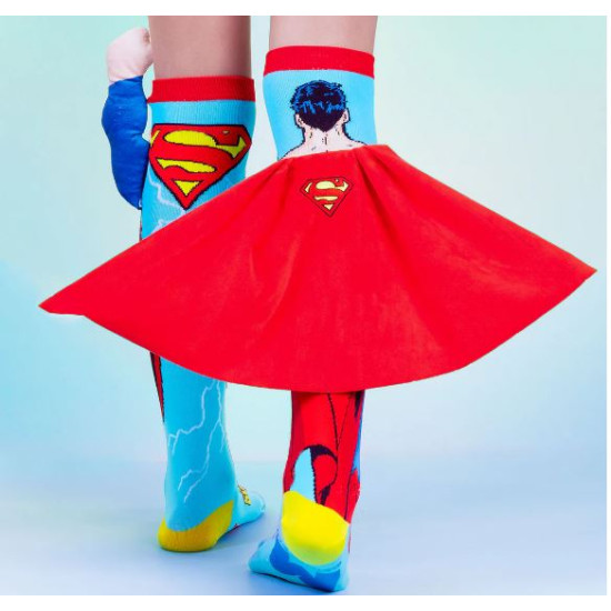 SUPERMAN SOCKS AGES 6-99