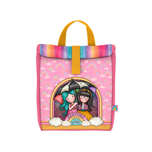 Santoro Gorjuss Be Kind To Each Other Τσαντάκι Φαγητού Χειρός 1203GJ02 Ροζ