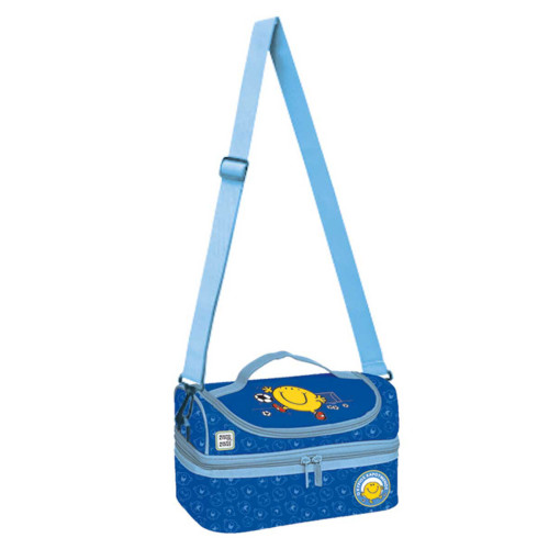 Alouette Ο Κύριος Χαρούμενος Τσαντάκι Φαγητού Ώμου Μπλε Μ19 x Π15 x Υ25cm Alouette Ο Κύριος Χαρούμενος Τσαντάκι Φαγητού Ώμου Μπλε Μ19 x Π15 x Υ25cm