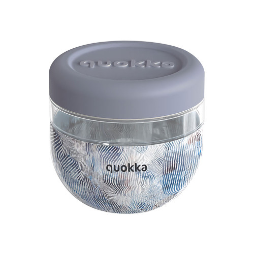 QUOKKA Δοχείο Φαγητού με Καπάκι Σιλικόνης 770ml BUBBLE “ZEN” – 40137