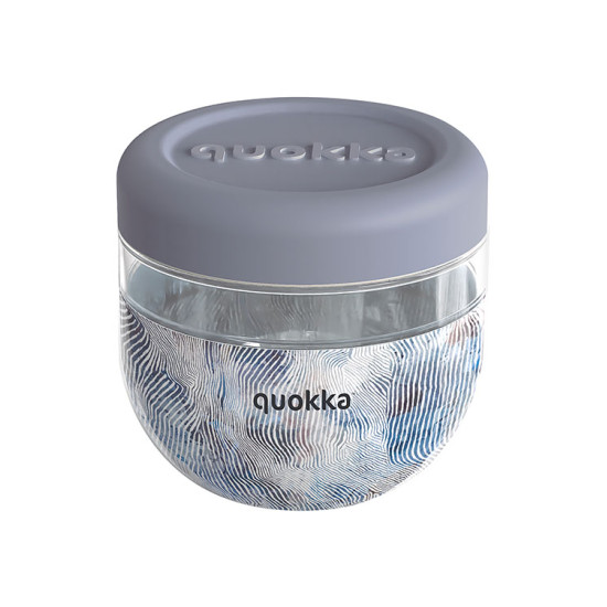 QUOKKA Δοχείο Φαγητού με Καπάκι Σιλικόνης 770ml BUBBLE “ZEN” – 40137 QUOKKA Δοχείο Φαγητού με Καπάκι Σιλικόνης 770ml BUBBLE “ZEN” – 40137