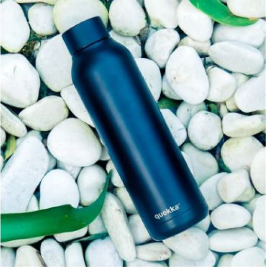 QUOKKA THERMAL SS BOTTLE SOLID JET BLACK 630 ML – 11801