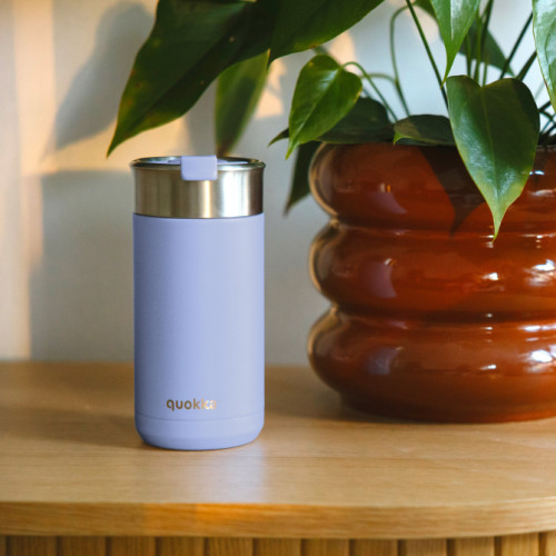 QUOKKA Tumbler Καφέ Θερμός Boost Μπλε Ντένιμ 400ml – 40083 QUOKKA Tumbler Καφέ Θερμός Boost Μπλε Ντένιμ 400ml – 40083