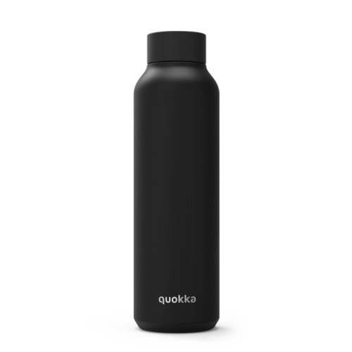QUOKKA THERMAL SS BOTTLE SOLID JET BLACK 630 ML – 11801