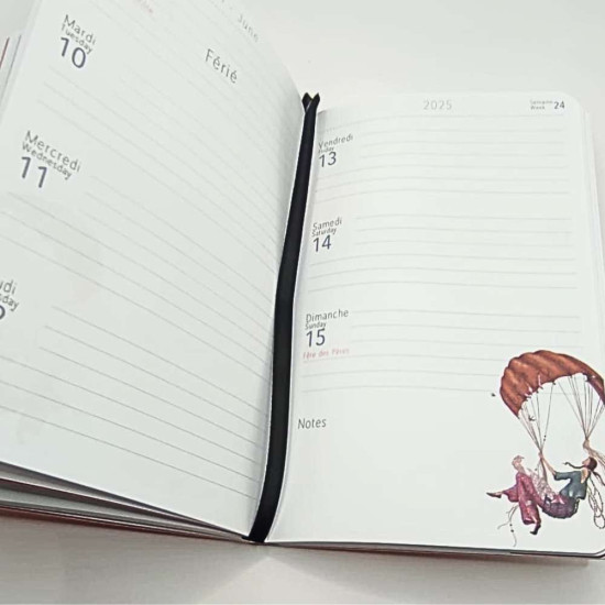 Εβδομαδιαίο ημερολόγιο  μικρά αερόστατα 2025