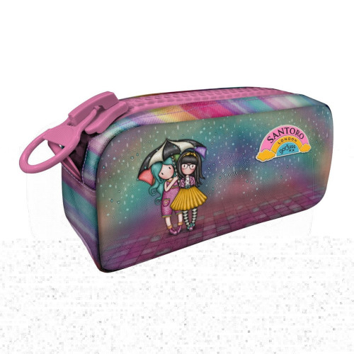 Santoro Gorjuss Fairground Be Kind To Each Other Κασετίνα Βαρελάκι με 1 Θήκη Πολύχρωμη 1127GJ06