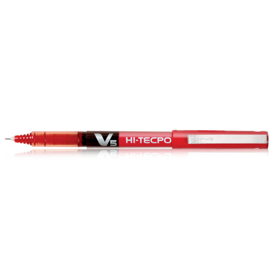 Στυλό κόκκινο pilot v5 hi-tecpoint 0.5