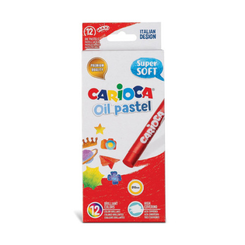 Λαδοπαστέλ Super Soft Carioca Oil-Pastel 12 Χρωμάτων (43277) Λαδοπαστέλ Super Soft Carioca Oil-Pastel 12 Χρωμάτων (43277)
