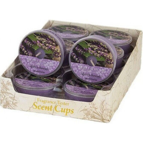 Heart & Home Αρωματικό Κερί Κυπελλάκι Λεβάντα-Φασκόμηλο