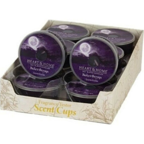 Heart & Home  Αρωματικό Κερί Κυπελλάκι Βιολετί Φεγγάρι