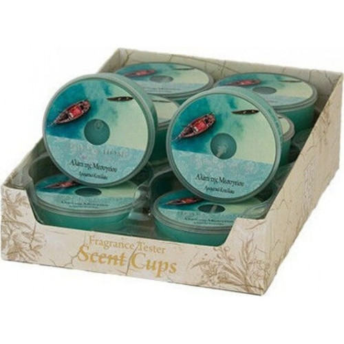 Heart & Home Αρωματικό Κερί Κυπελλάκι Αλάτι Μεσογείου