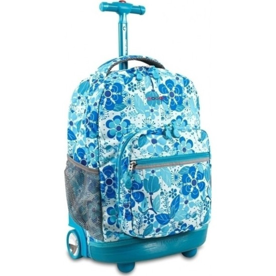 Σχολική Τσάντα Πολυθεσιακό Trolley Jworld Sunrise Blue Vine Σχολική Τσάντα Πολυθεσιακό Trolley Jworld Sunrise Blue Vine