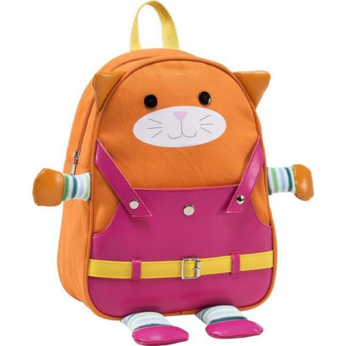 Τσάντα Πλάτης Νηπίου Zωάκι Γάτα Animal Friends