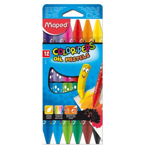 Λαδοπαστέλ Color Peps Oil Pastels Maped Λαδοπαστέλ Color Peps Oil Pastels Maped