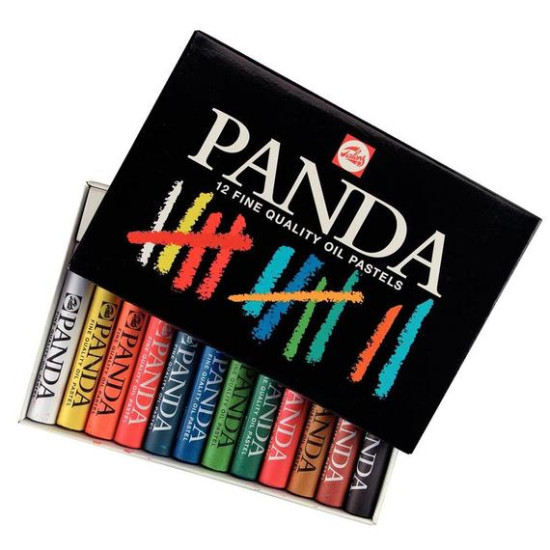 Λαδοπαστέλ Talens Panda 12 Τεμαχίων Λαδοπαστέλ Talens Panda 12 Τεμαχίων