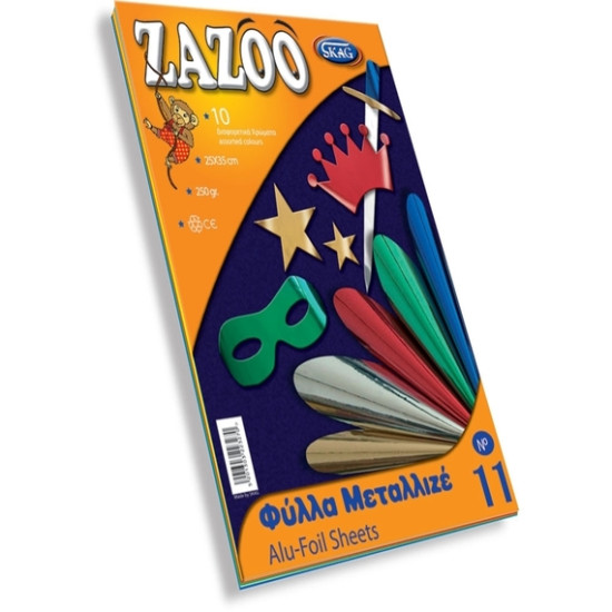 Φύλλα Μεταλλιζέ Zazoo No11
