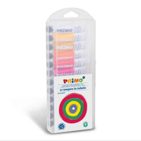Τέμπερες Primo Σετ 12 Τεμαχίων 12ml Τέμπερες Primo Σετ 12 Τεμαχίων 12ml